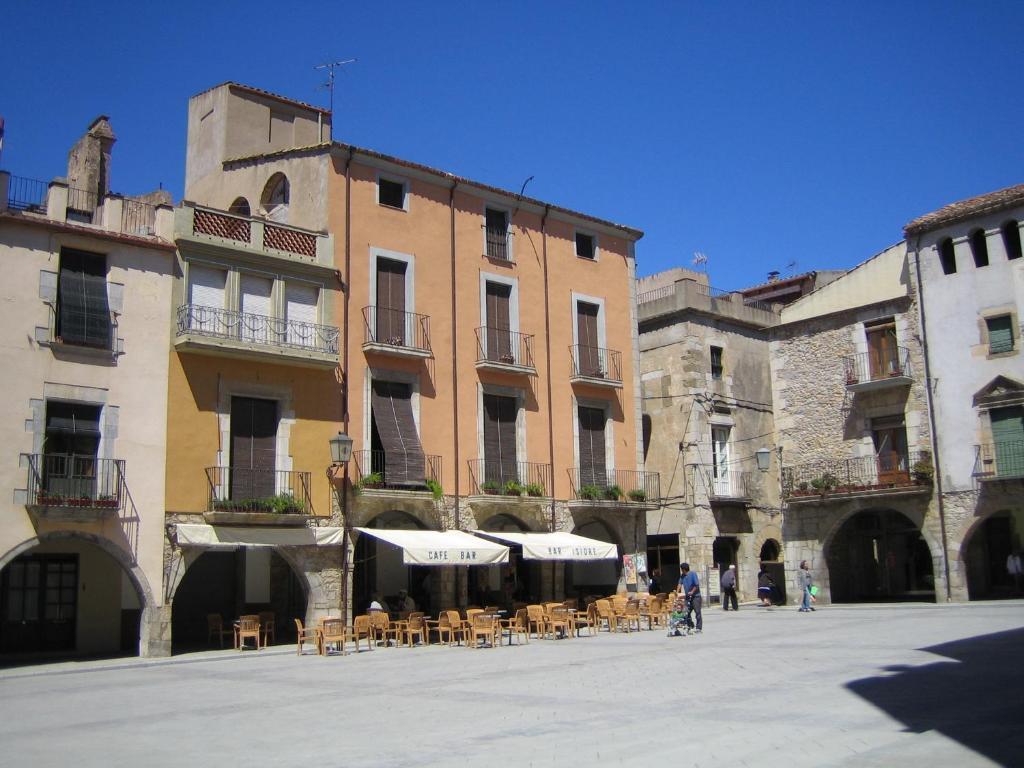Fonda Mitja Hotel Torroella De Montgri Exterior photo